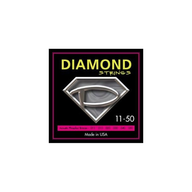 Diamond Strings Acoustic Phosphor Bronze (11-50)